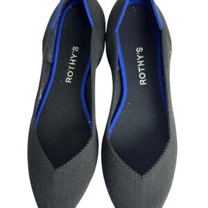 Rothy's Black and Blue Women's Shoes